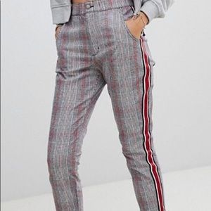 Plaid hollister pants